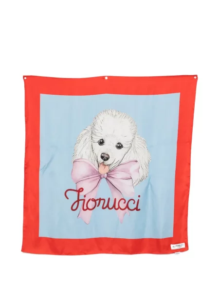 Fular Fiorucci cu imagine roșu