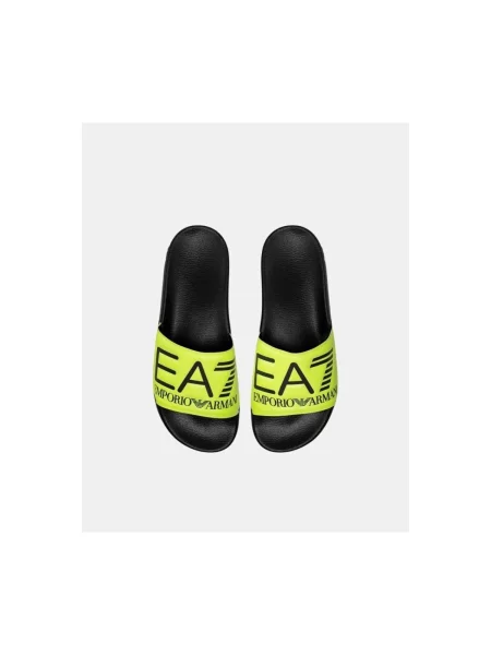 Šľapky Emporio Armani Ea7 čierna