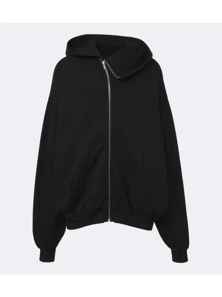 Hanorac cu glugă Rick Owens negru