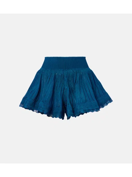 Pantaloni scurți Alaïa albastru