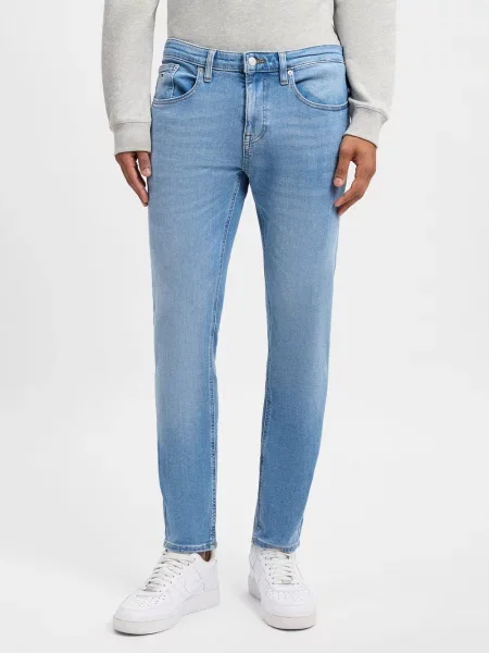 Jeansy o kroju slim fit z 5 model ‘AUSTIN’ Tommy Jeans niebieskie