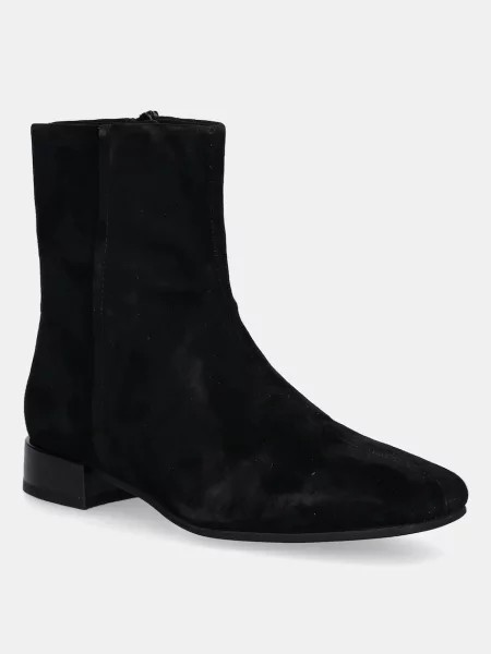 Vagabond Shoemakers cizme din piele întoarsă MONA cu plat negru
