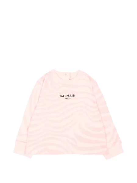 Bluza dziecięca Balmain różowa