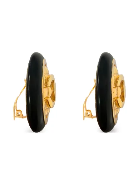 Náušnice Chanel Pre-owned zlaté