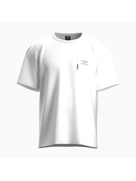 Tricou de tenis pentru bărbați Joma Challenge white alb