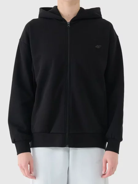 4F bluza z kapturem na XS czarny