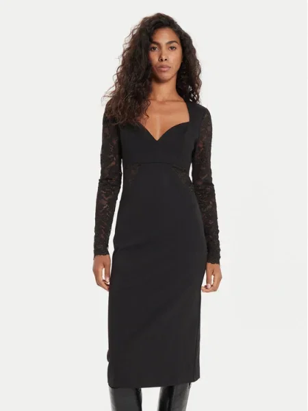 TWINSET Rochie cocktail negru