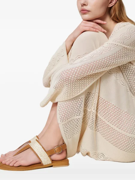 Sandale Twinset din piele