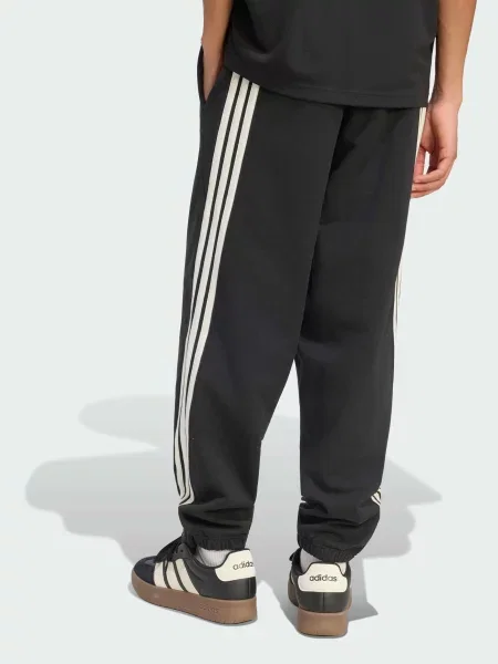 Повседневные брюки Adidas в полоску черные