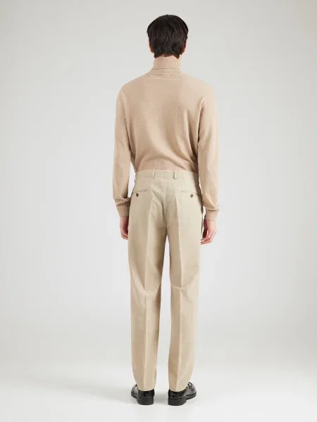 Michael Kors Pantaloni cu dungă bej