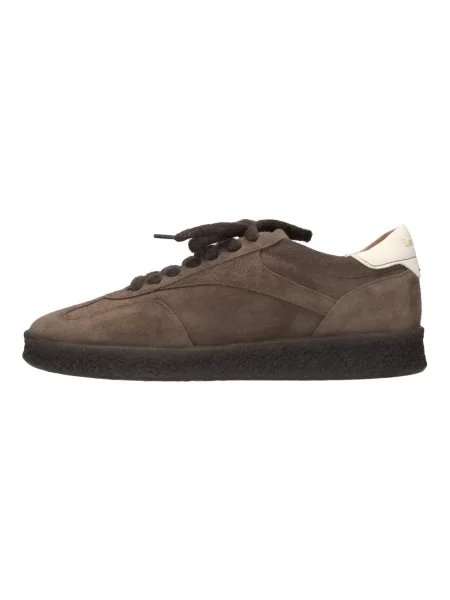 Sneakersy Lemargo skórzane brązowe