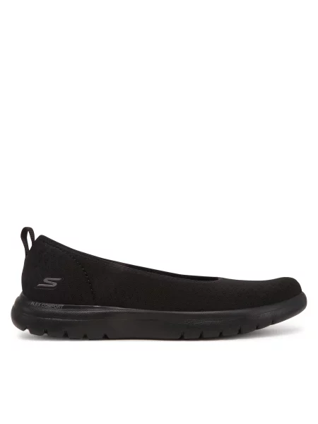 Μπαλαρίνες Skechers On-The-Go Flex-Siena μαύρο