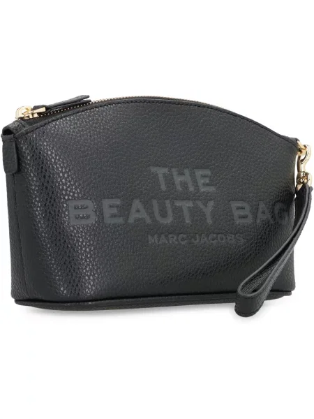 Kosmetyczka Marc Jacobs skórzana czarna