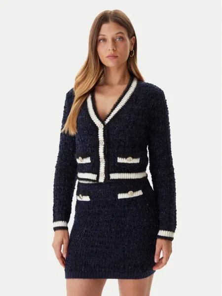 Guess Cardigan Bleumarin