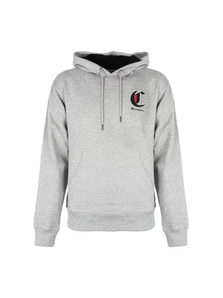 Bluza z kapturem Champion z kapturem szara