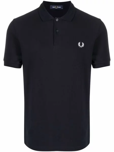Tricou polo Fred Perry cu broderie albastru