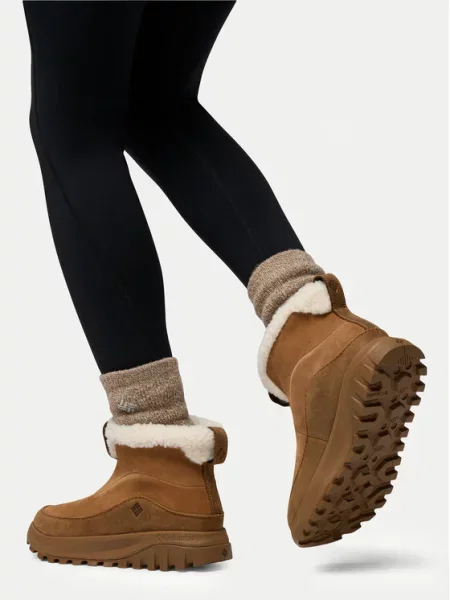Columbia Μπότες Χιονιού Snowtrot Ease Boot καφέ