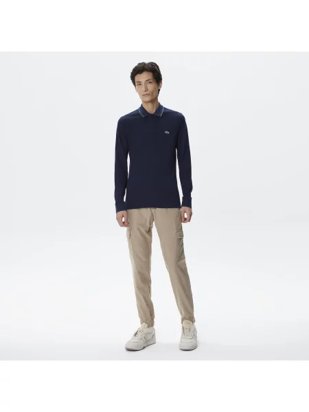 Lacoste Polo Lacoste granatowa