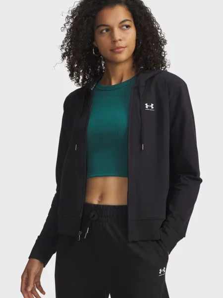 Махрова спортивна кофта Under Armour чорна