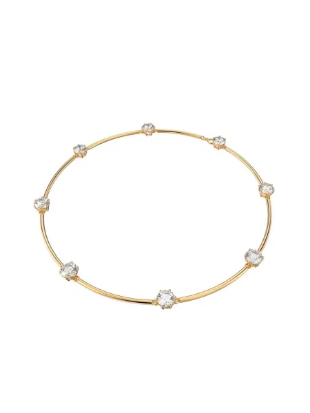 Naszyjnik Swarovski żółty