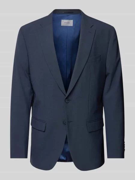 Marynarka na dwa z z patką model ‘Grant’ Pierre Cardin granatowa