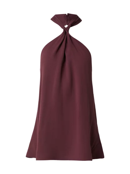 RÆRE by Lorena Rae Top Amelia burgundy roșu