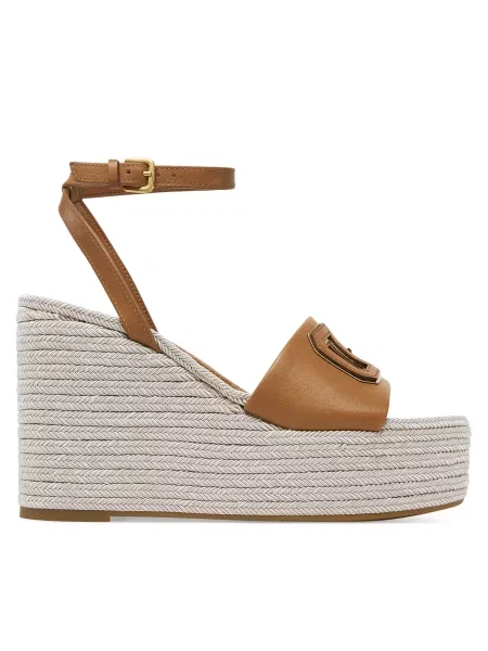 Espadrile Guess FLJTAN rjava