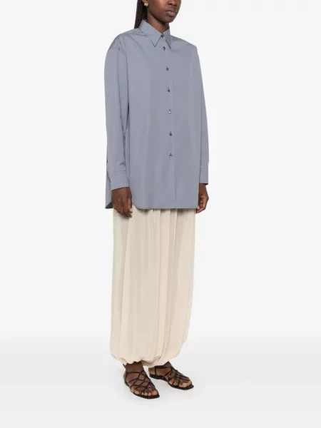 Lung cămașă Jil Sander albastru