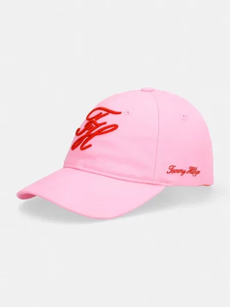 Tommy Hilfiger Kapa s šiltom Logo Embroidery Baseball Cap roza