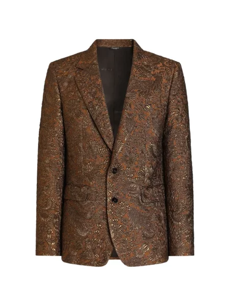Geacă Dolce & Gabbana maro