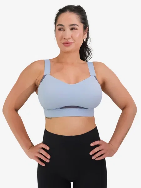 SugarShape Sutien sport Jive deschis albastru
