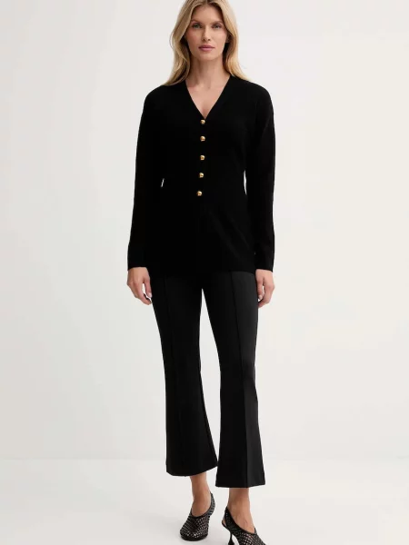 Calvin Klein Pantaloni maro închis negru