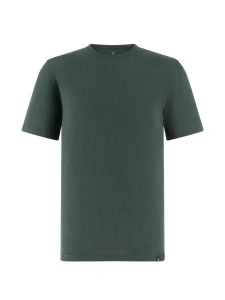 Tricou Boggi Milano cu decolteu rotund verde