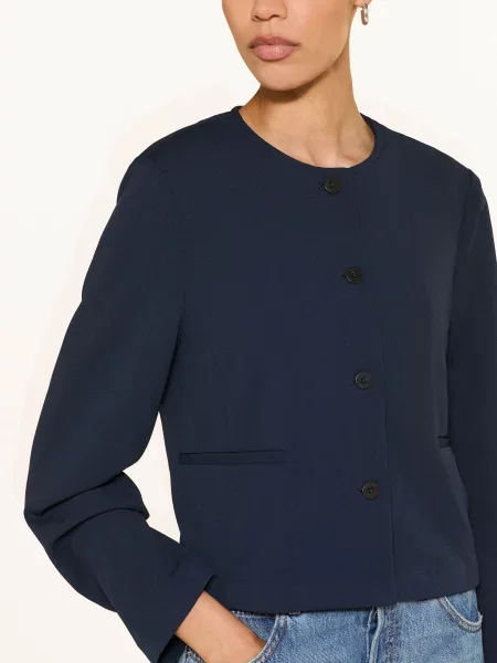 Calvin Klein Żakiet Pudełkowy blau granatowa