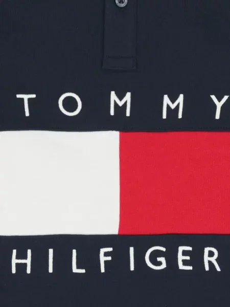 Koszulka polo dziecięca Tommy Hilfiger niebieska