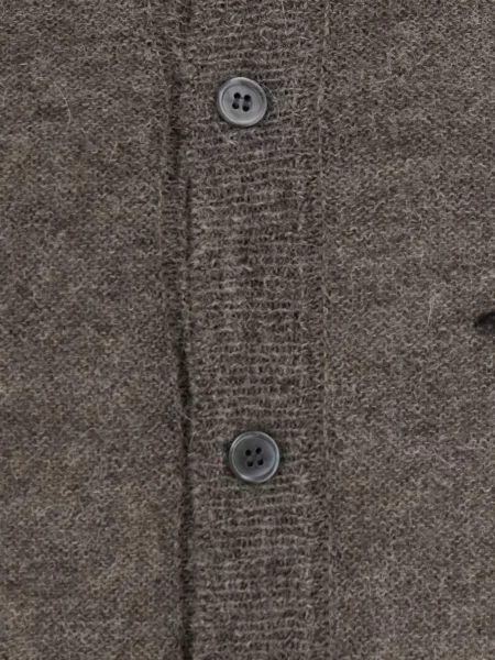 Cardigan Coor cu model argyle maro