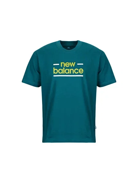 Majica New Balance s kratkimi rokavi zelena