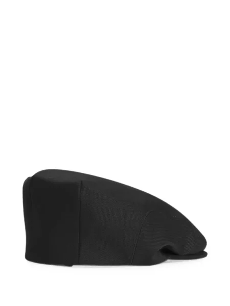 Căciulă Dolce & Gabbana fără toc din țesătură twill negru