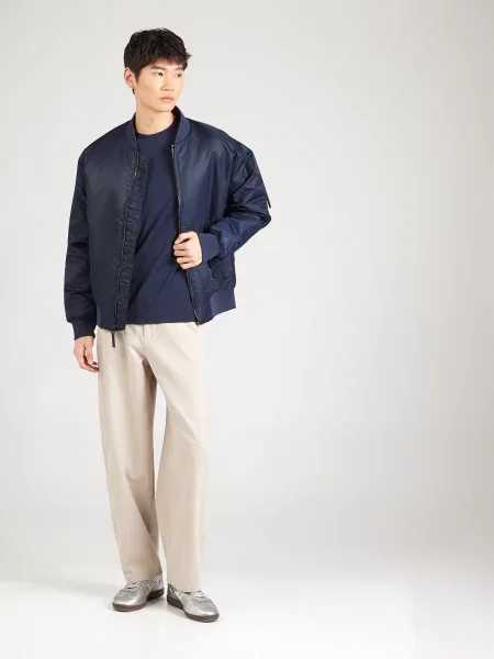 Calvin Klein Tricou Micro Logo Bleumarin albastru