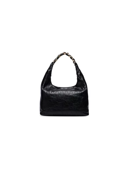 Valentino Bags mala torba hobo za žene od imitacije kože CRYSTELLE crna