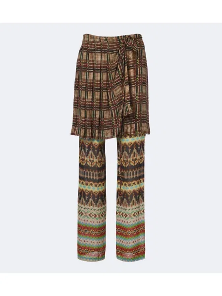 Pantaloni Dries Van Noten cu imagine