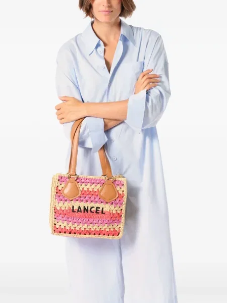 Geantă shopper Lancel roz