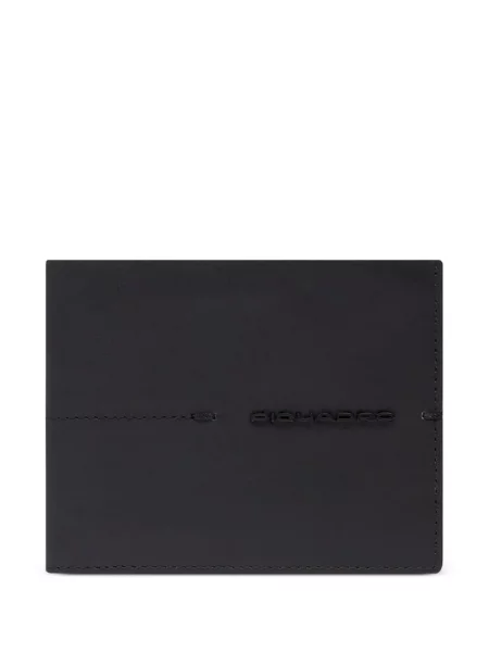 Portofel Piquadro cu autograf negru