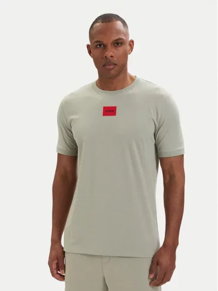 HUGO Tricou deschis verde