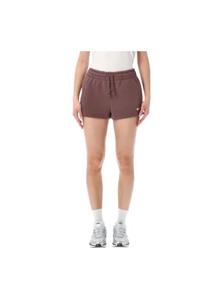 Spodnie dresowe Nike polarowe brązowe