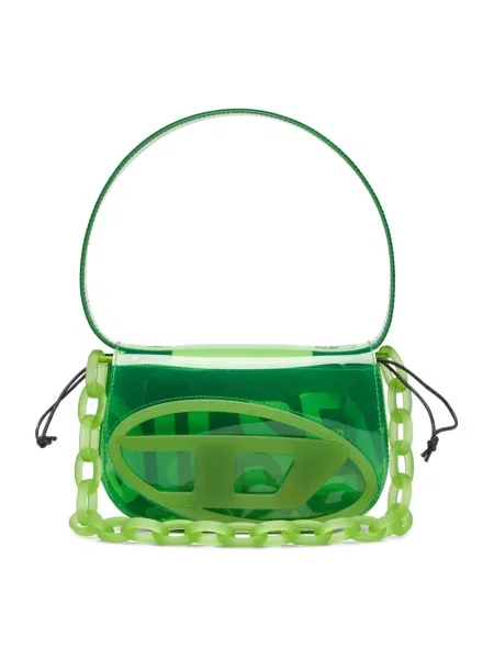 Torba Diesel skórzana zielona