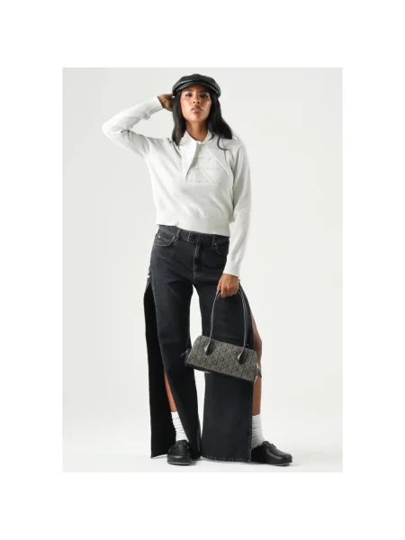 Sweter Calvin Klein szary
