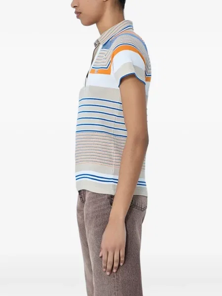 Tricou polo Lacoste cu dungi