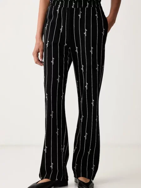 HUGO Blue pantaloni de trening pentru femei din cu Noodle_B negru