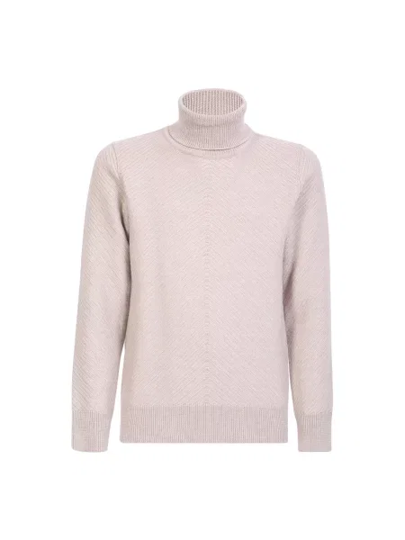 Dzianinowy sweter Lardini biały